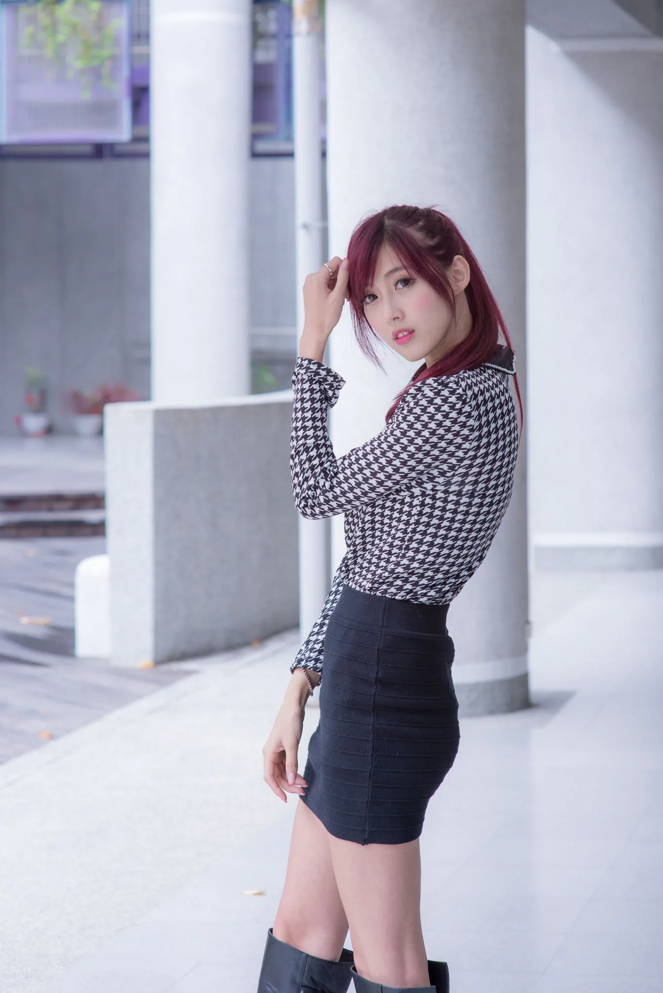 Bộ ảnh thời trang đường phố công sở của người mẫu nữ xinh đẹp và ngọt ngào Kila Liao Tingling. - 52