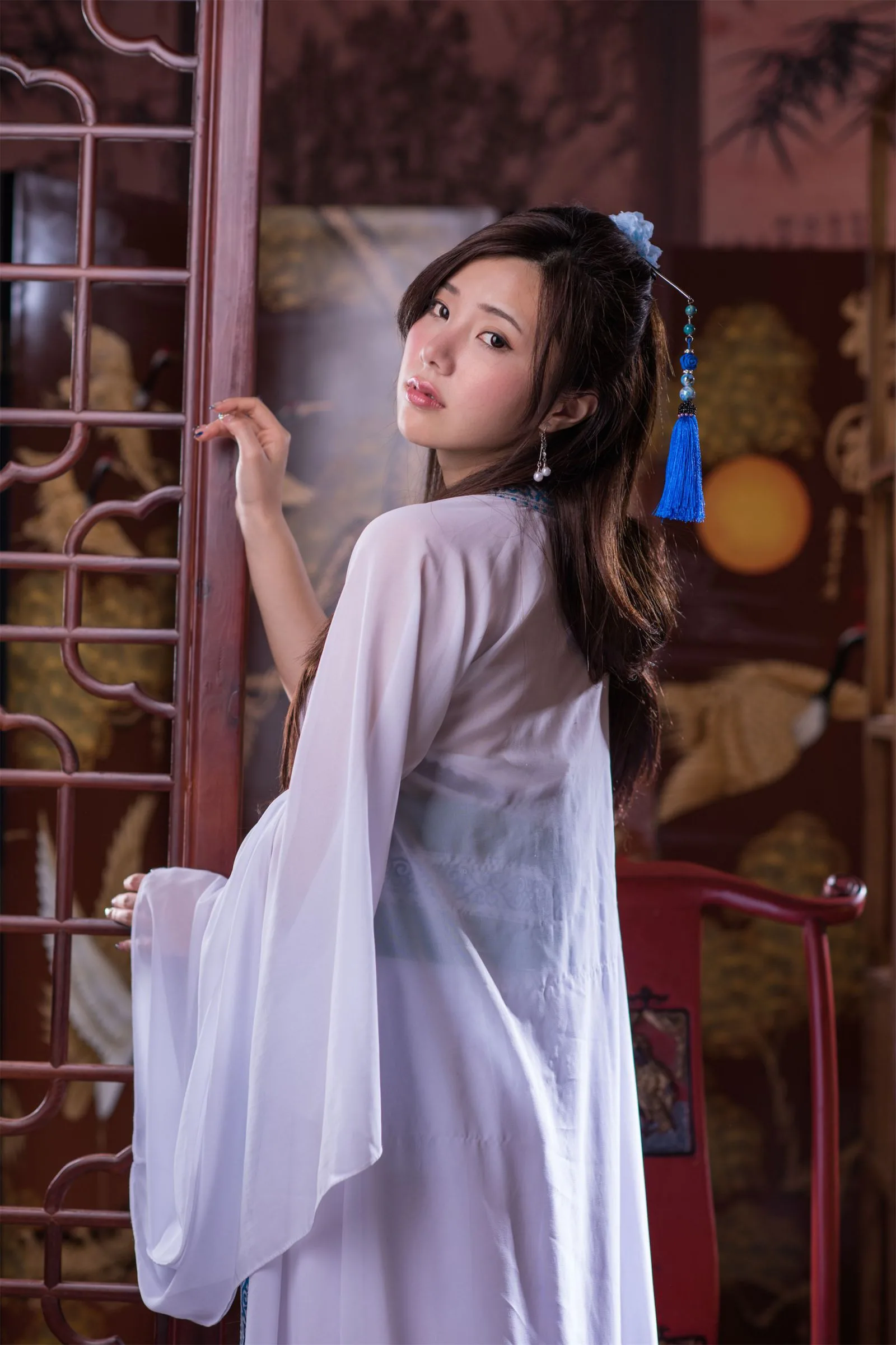 [Tập đặc biệt của Beautyleg] Chụp ảnh chân dung phong cách Trung Hoa cổ điển của Chen Siying Zora tại studio Qin Er. - 33